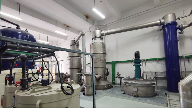 廢水零排放技術中機械蒸汽再壓縮循環蒸發基本原理