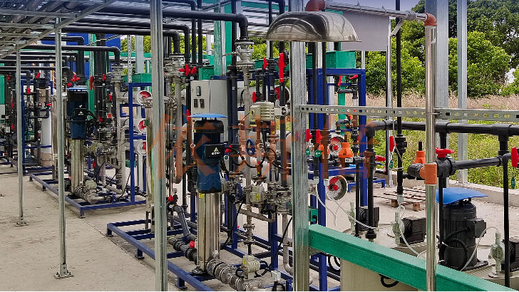 零部件磷化廢水處理回用工藝